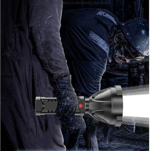 Rechargeable Adjustable USB LED Portable Rotary High Lumen Zoombale Super Strong Flashlight  Ultra-bright For Long-range  Outdoor  Camping Fishing Hiking Riding Walking Jogging Flashlight