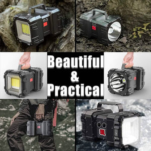 Rechargeable LED Spotlight Flashlight