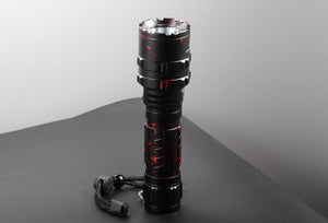 Rechargeable  LED Tactical Flashlights Waterproof Powerful High Lumen Super  Bright Power LED Aluminum Flashlight For Hiking Outdoor Camping Fishing Jogging Running HouseholdPowerful Light
