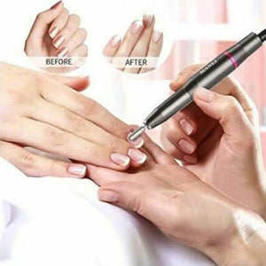 Rechargeable Nail Drill Kit with 2000mAh Phone Power Bank