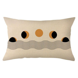 Rectangle Cushion Cover Cotton Fine Linen Pillowcase Brilliant Decorative Lined Linen Comfortable Cushion Covers Throw Pillow Cases For Sofa Pillows Baby Family Home Accessories