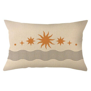 Rectangle Cushion Cover Cotton Fine Linen Pillowcase Brilliant Decorative Lined Linen Comfortable Cushion Covers Throw Pillow Cases For Sofa Pillows Baby Family Home Accessories