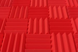 3 Inch Acoustic Foam Wedge Style Panels - 13 Color Options