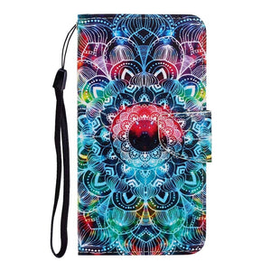 Redmi Note 8 9 Pro 9S 8T Leather Case on for Xiaomi Redmi 9 9A 9C 8A Note 9s 9Pro 8t 8 Pro New Flip Wallet Case Leather Card Slots Phone Cover Flip Case Women Phone Cover