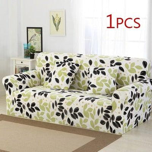 Refreshing Style Slipcover Sofa Cover Sectional Elastic Couch Case For Different Sofa All-Inclusive Slip-Resistant Living Room Stretch Loveseat Slipcover Washable Furniture Protector