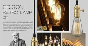 Retro Edison Light Bulb Vintage Edison Lamp Vintage Incandescent  Edison Light Bulbs Edison Filament Light Bulb Dimmable Warm White Different Shape Light