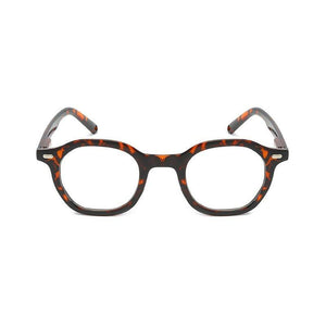Retro Reading Eyeglasses Men Women HD Round Frame Reading Glasses Presbyopia Eyewear With Spring Hinge Vintage Round Frame Eyeglasses For Men Women  Diopter +1 1.5 2 2.5 3 3.5