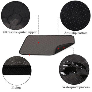 Reuseable Dog Pee Pads Dog Diapers Puppy Waterproof Mat For Pets - Washable Training Pads for Dogs Cats Rabbit