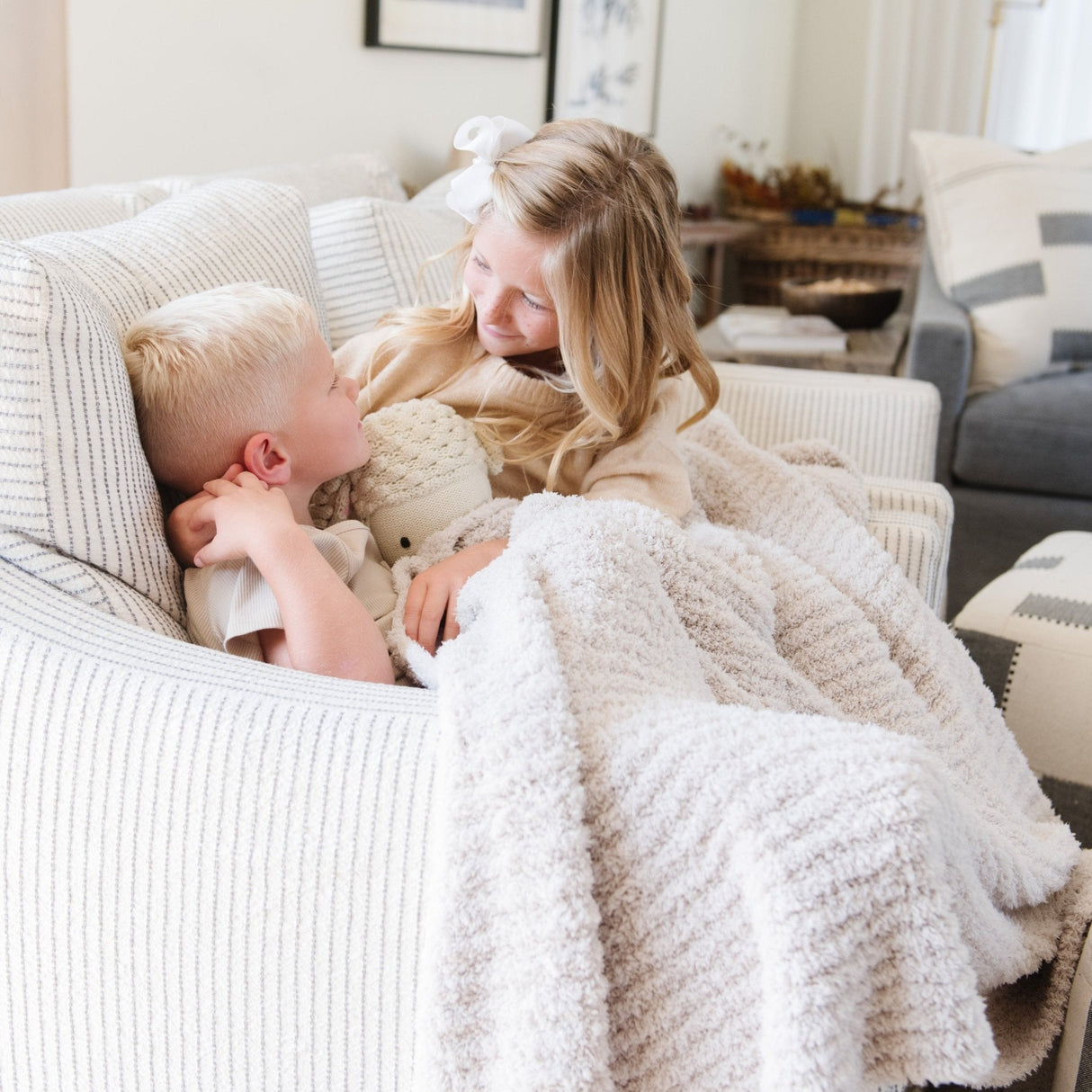Ribbed Bamboni® Toddler Blanket