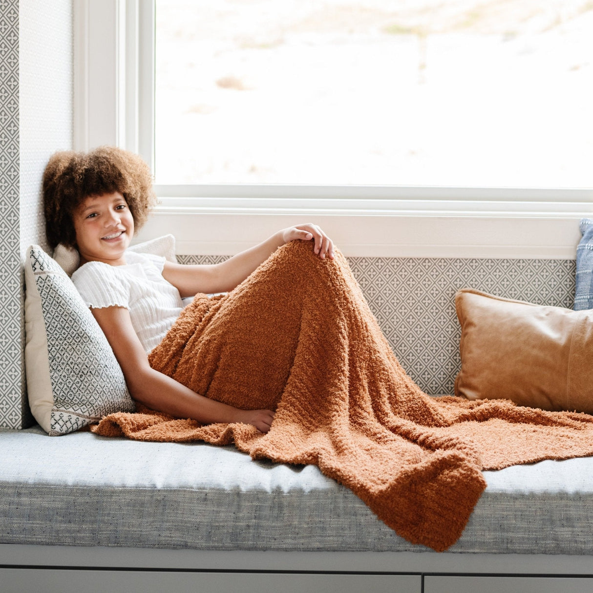Ribbed Bamboni® Toddler Blanket