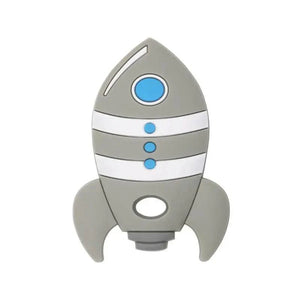 Rocket Silicone Baby Teether Rodent Baby Teething Toys Chewable Animal Shape Baby Products Nursing Gift