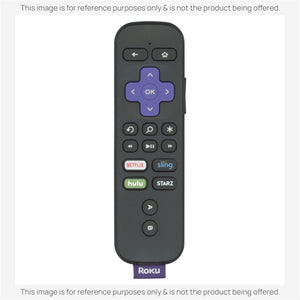 Anderic Substitute for Roku RC-GR4 Streaming Remote Control with Voice 3226000264 [RCGZ1, NO HEADPHONE JACK / FAVORITE KEYS]