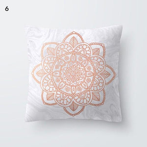 Rose Gold Beautiful Pillow Cover Cushion Home Decorative Colorful Print Cozy Pillow Cases Pineapple Pink Cushion Cover