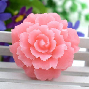 Rose Silicone Cake Mold 3D Flower Fondant Mold Cupcake Jelly Candy Chocolate Decoration Baking Tool Moulds Flower Bloom Rose Shape Silicone Fondant Soap