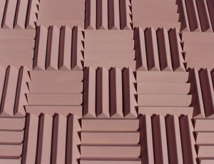 3 Inch Acoustic Foam Wedge Style Panels - 13 Color Options