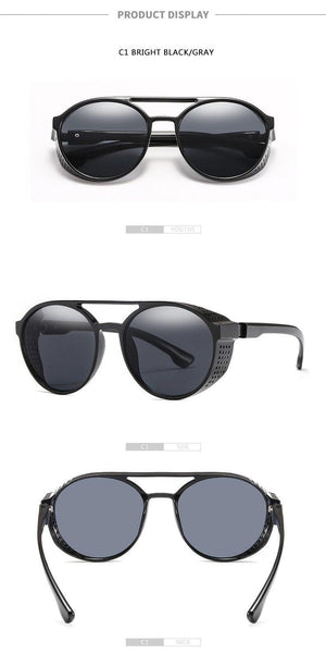 Round Vintage Sunglasses Retro Eyewear For Men Women Classic Sunglasses For Women & Men Retro Style Goggles In Round Shape Flip Up Driving Glasses Vintage Style & Fashionable  Eyewear
