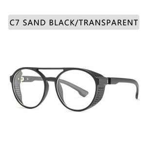 Round Vintage Sunglasses Retro Eyewear For Men Women Classic Sunglasses For Women & Men Retro Style Goggles In Round Shape Flip Up Driving Glasses Vintage Style & Fashionable  Eyewear