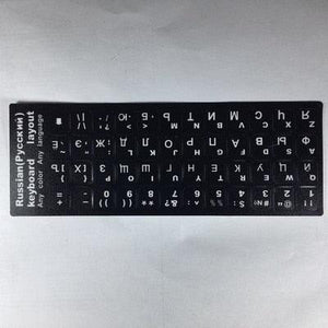 Russian Letters Keyboard Stickers for Notebook Computer Desktop Keyboard Cover For Gaming Laptops New Accessories Gifts For Gaming Lovers