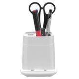 Wireless Charging Stand with Dual USB Charger & Desk Organizer by Infinite Basics