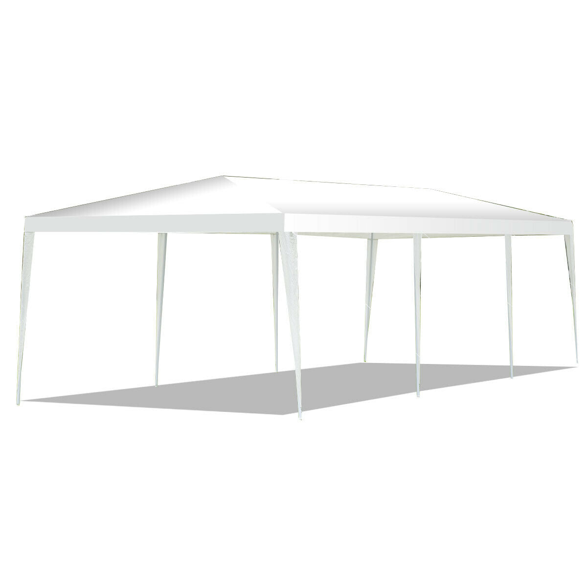 10 x 30 Feet Gazebo Canopy Tent with Connection Stakes and Wind Ropes by DirectDeals