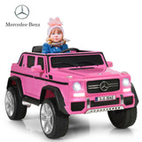 12V Licensed Mercedes-Benz Kids Ride On Car-Black
