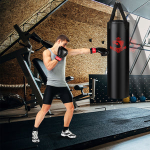 Filled Punching Bag Set for Adults- 56 lbs