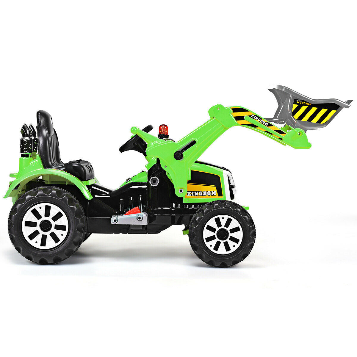 12 V Battery Powered Kids Ride on Dumper Truck-Yellow.