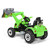 12 V Battery Powered Kids Ride on Dumper Truck-Yellow.