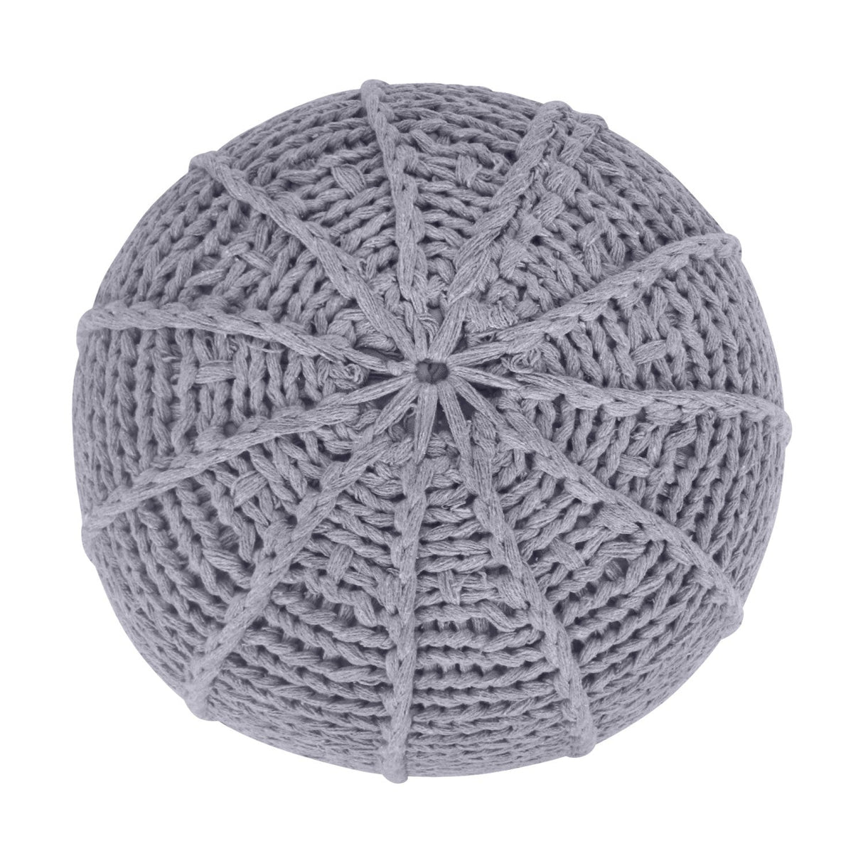 Jonathon Hand Knitted Pouf