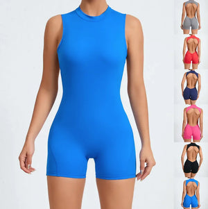 Breezy Backless Yoga Jumpsuit