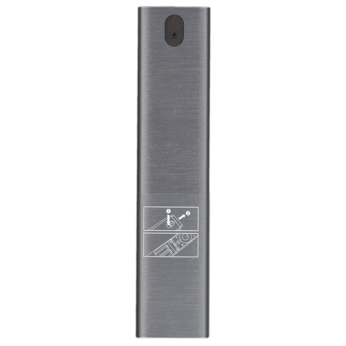 Samsung BN59-01265A RF VOICE TV Remote Control | Metal | Voice | RF and IR - BN5901265A