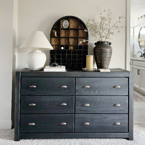 Arched Cubby Wood Wall Shelf