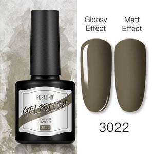 Shiny Womens Gel Nail Polish Permanent Painting Glossy Matte Effect For Manicure Nail Art Design For Womens and Girls