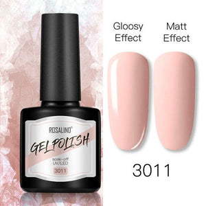 Shiny Womens Gel Nail Polish Permanent Painting Glossy Matte Effect For Manicure Nail Art Design For Womens and Girls