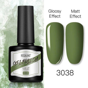 Shiny Womens Gel Nail Polish Permanent Painting Glossy Matte Effect For Manicure Nail Art Design For Womens and Girls