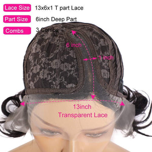 Short Pixie Cut Wig Transparent Lace Human Hair Wigs For Women Straight Frontal Wig Side Part Bob Wig Short Lace Part Wigs For Black Women Gifts for Girlfriends