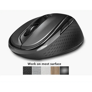 Silent Laptop Wireless Mouse Adjustable DPI Stylish Easy Switch Bluetooth 2.4GHz Mouse For Computer