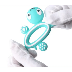 Silicone Baby Teethers Turtle 1PC Food Grade Animal Silicone Tiny Rod Children's Goods Nurse Gift Baby Teether Toys Bite Bites