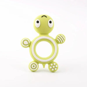 Silicone Baby Teethers Turtle 1PC Food Grade Animal Silicone Tiny Rod Children's Goods Nurse Gift Baby Teether Toys Bite Bites