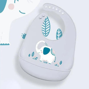 Silicone Bibs For Kids Newborn Baby Feeding Tableware Waterproof  Baby Bibs For Toddler Bib For Kids
