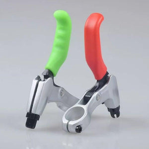 Silicone Bicycle Lever Grips Protectors Anti-Skid Bike Brake Lever Handle Bike Silicone Brake Cover Protector Silicone Grips Anti-Slip Waterproof Protector Cycling Accessory