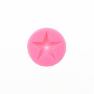 Silicone Five-pointed Star Silicone Molds Fondant Cakes Chocolate Dessert Lace Decor Tools Pastry Baking Tools Star Silicone Fondant Mold Chocolate Mold For Candy Mold Cupcake Topper Cake Crafting Projects