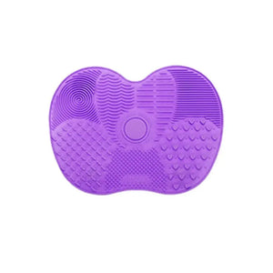 Silicone Makeup Brush Cleaning Pad -  Portable Makeup Cleaning Washing Tool Scrubber