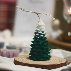 Silicone Mould Christmas Tree Shaped Cake Mold Decoration Tools Candle Mold Baking Tool Home Decoration For Christmas Party 3D Tree Shaped Candle Silicone Mold 4Pcs Different Xmas Pine Molds