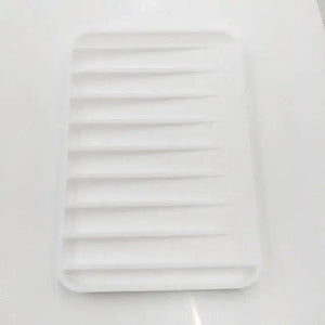 Silicone Soap Holder Flexible Soap Dish Plate Holder Tray Soapbox Container Storage For Bathroom Kitchen Soap Dish for Shower Waterfall Soap Holder Soap Tray Soap Saver Drainer Flexible Silicone for Shower Bathroom Kitchen Counter Top Keep Soap Bars Dry