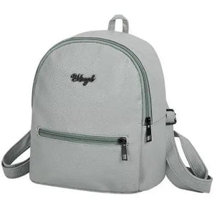 Simple And Stylish Mini Solid Backpack For Women And Girls Cute Travel Bag Trendy Student School Backpacks