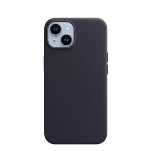 Simple Colorful Magnetic Leather Case For iPhone 14 Pro Max 14Pro 14 Plus Case Wireless Charging Drop Protect Cover Simple Hard Leather Solid Color Protective Cover For iPhone