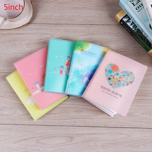 Simple Cute 52 Pockets 5/6/7inch Photo Album Picture Storage Case Scrapbooking Memo Scrapbook Paper Baby Family Scrapbook Albums Handmade DIY Photos Album Birthday Gift