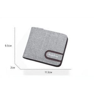 Simple PU Leather Business Men Wallet Fashion Lightweight Card Holder For Men Quality Luxurious Wallet
