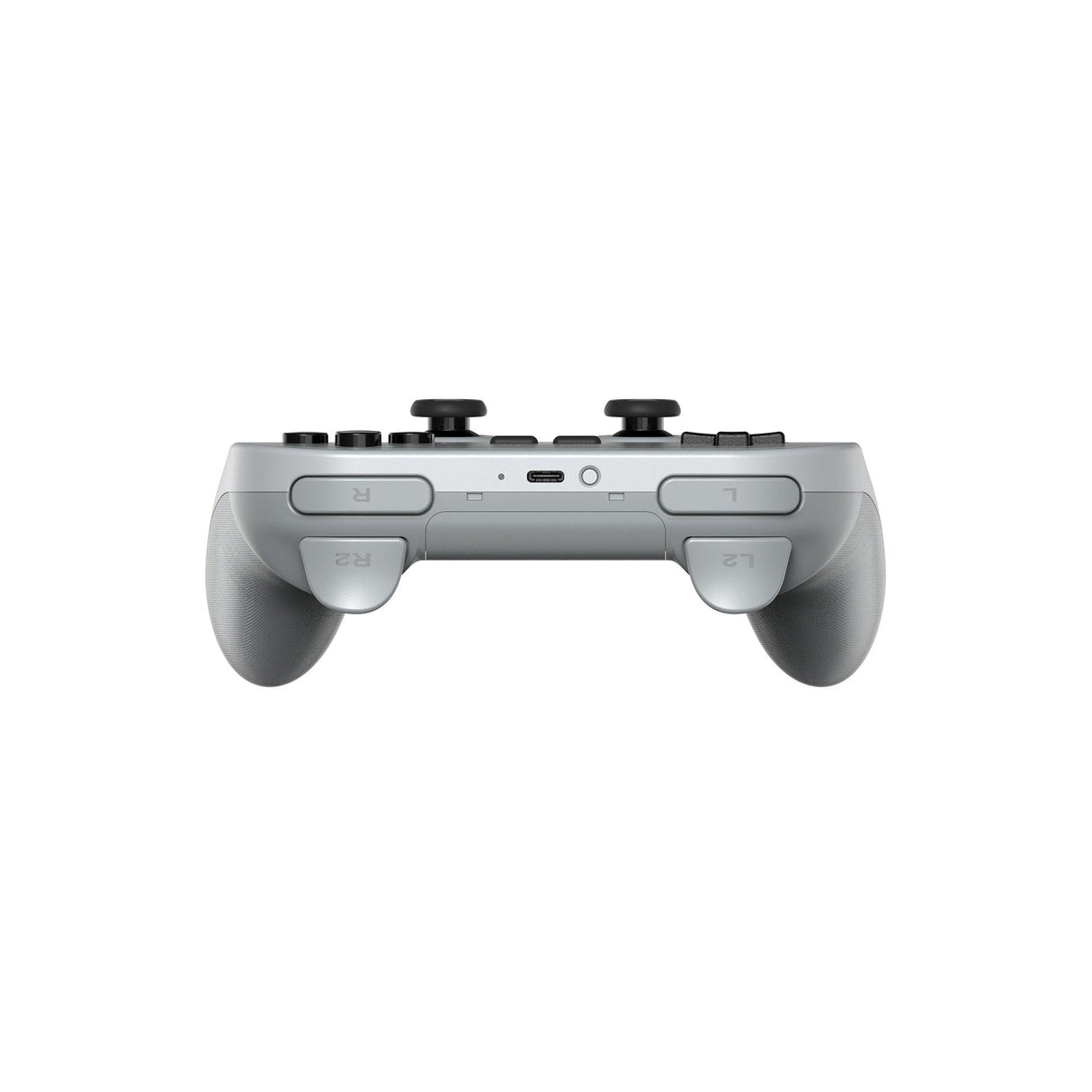 Simple Pure White Bluetooth Joystick Gamepad Controller Compatible With PC Monitor Laptop Tablet